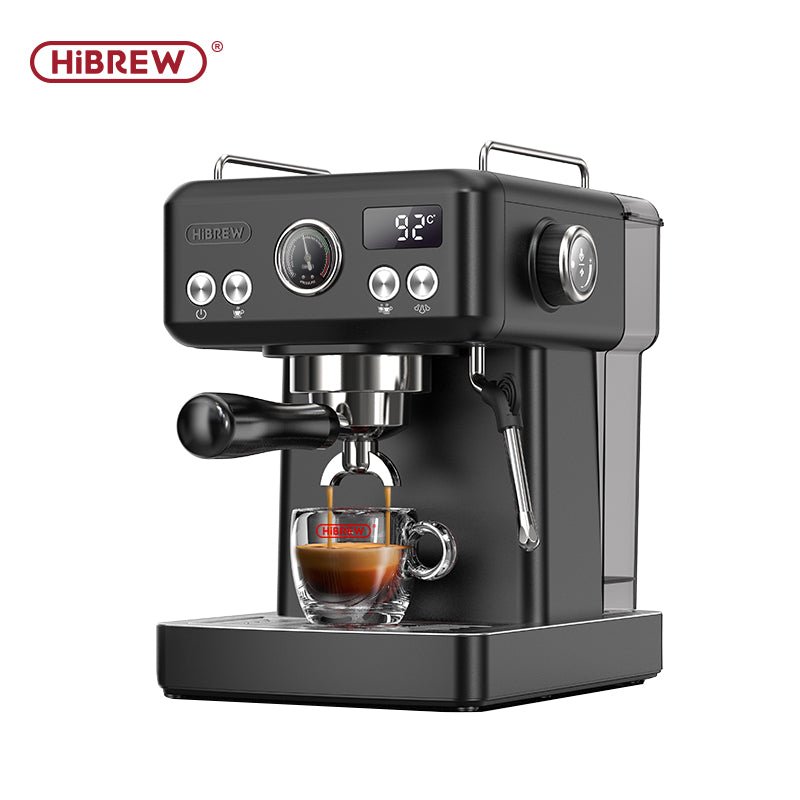 HiBrew Temperature Adjustable Semi Automatic Espresso Machine