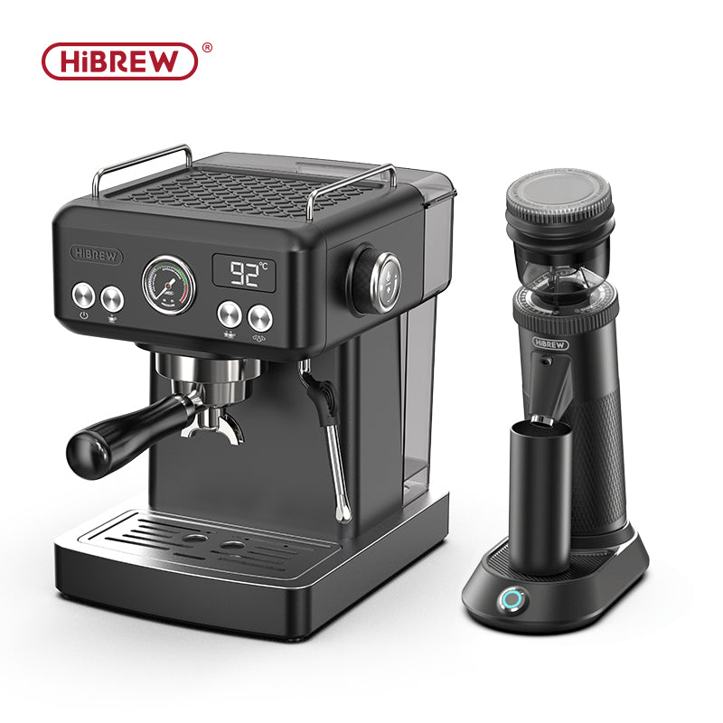 HiBrew Temperature Adjustable Semi Automatic Espresso Machine