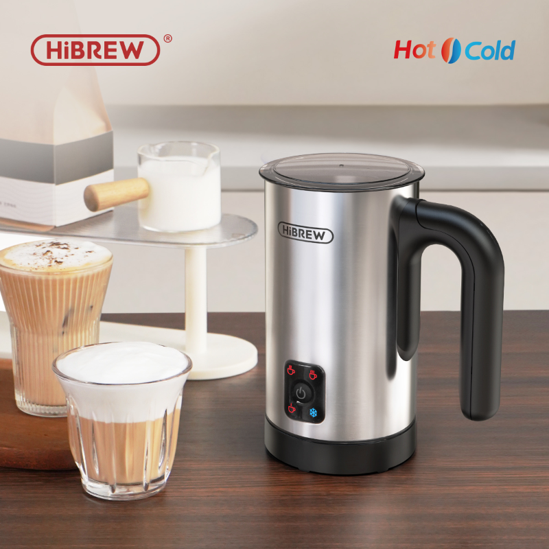 HiBrew 4-in-1 Fully Automatic Milk Foamer