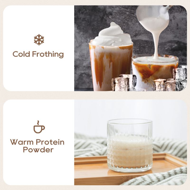 HiBrew 4-in-1 Fully Automatic Milk Foamer