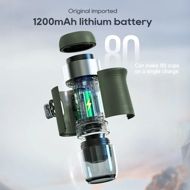 HiBrew Wireless Electric Portable Coffee Machine