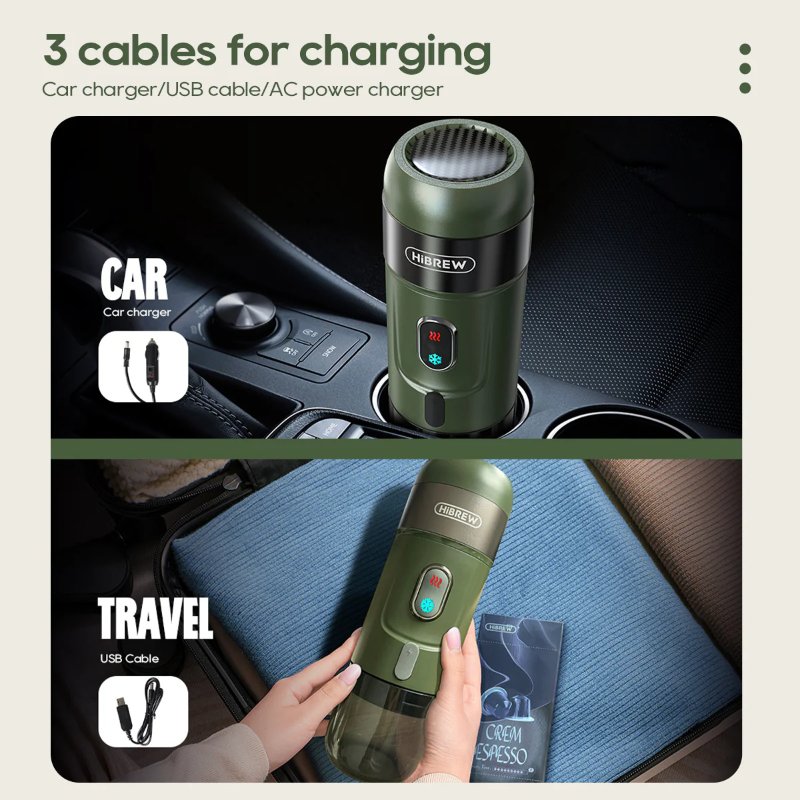 HiBrew Wireless Electric Portable Coffee Machine