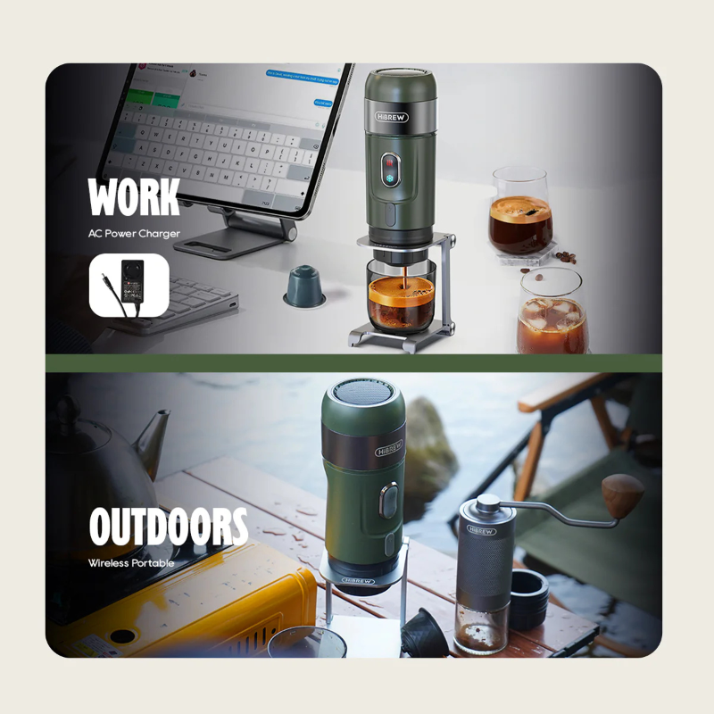 HiBrew Wireless Electric Portable Coffee Machine