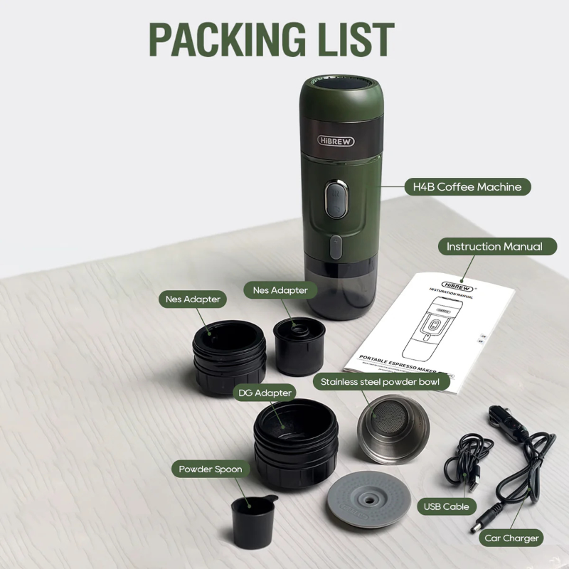 HiBrew Wireless Electric Portable Coffee Machine