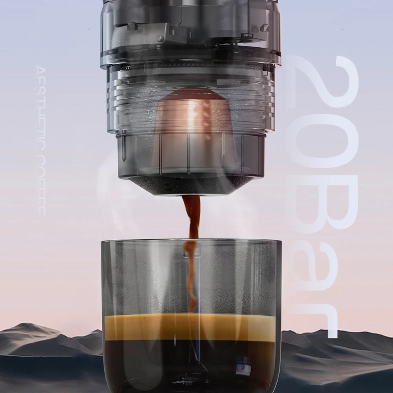 HiBREW H4C – Portable Espresso Maker with Detachable Battery