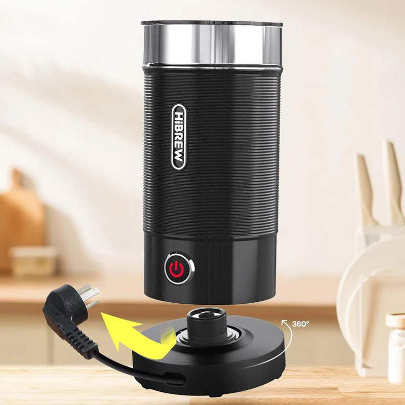 HiBrew Automatic 3 in 1 Milk Foamer